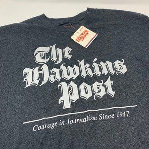 Hawkins Post Stranger Things Netflix T-shirt, NWT